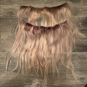 KOVI weft hair extensions.